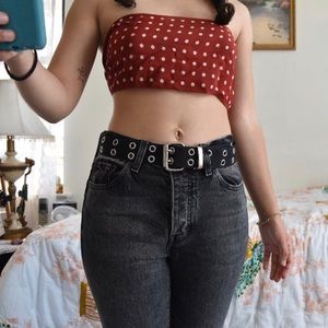 LEVIS Black/Grey High Waisted Jeans